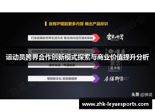 运动员跨界合作创新模式探索与商业价值提升分析 运动员跨界合作创新模式探索与商业价值提升分析